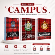 Campus Quarto Notebook 36 38 50 Sheets 1 Pack Contains 10 Books | Alfa Campus Tiara Campus Campus bo