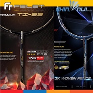 FELET 3K WOVEN TI 88 BADMINTON RACKET - SPECIAL PACKAGE