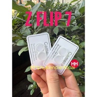 Samsung Z FLip 7 transparent CAMERA tempered glass protects the camera