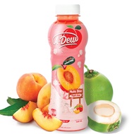 A-dew Coconut Jelly Peach Juice 450ml - Delicious And Nutritious