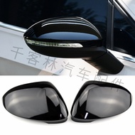 Suitable for Volkswagen Golf 8 MK8 GTE GTD GTI Reversing Mirror Bright Black Mirror Shell Rearview M