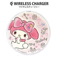 SANRIO - MY MELODY 日版 手機 無線 充電板 充電器 支援 QI 電話 美樂蒂