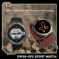 New Rainbuvvy DM58 Sports Watch - 1.43 AMOLED, 5ATM Waterproof, GPS, Altitude & Compass, Large Batte