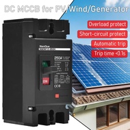 High efficiency DC Circuit Breaker 2P 600V MCCB 63/80/100/125/200/250 Amp Recycle Fuse Solar Panel B
