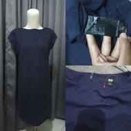 Uniqlo dress navy size S ld90 pj85