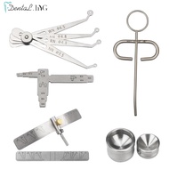 Dental Implant Guide Set Implant Locating Guide Interproximal Reduction Gauge Ruler Implant Measurin