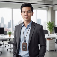 Lanyard Id Card Magnet Yoyo Retractable