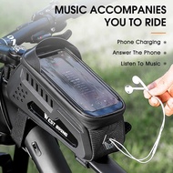WEST BIKING Waterproof Bicycle Tube Bag Frame