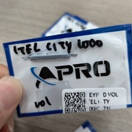 TOMBOL ITEL CITY 100 C671L OUTER VOLUME BUTTON RUBBER TRIMMING