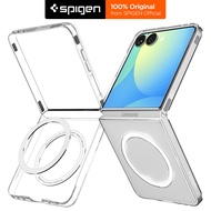 SPIGEN เคสสำหรับ Galaxy Z Flip 7 [Air Skin MagFit] Anti-Yellowing Slim Clear Case with Built-in Meta