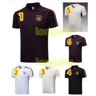 Top Quality 2023 Germany white black Soccer Football Jersey T-shirt Sports Jerseys Pre Match and Polo S-2XL
