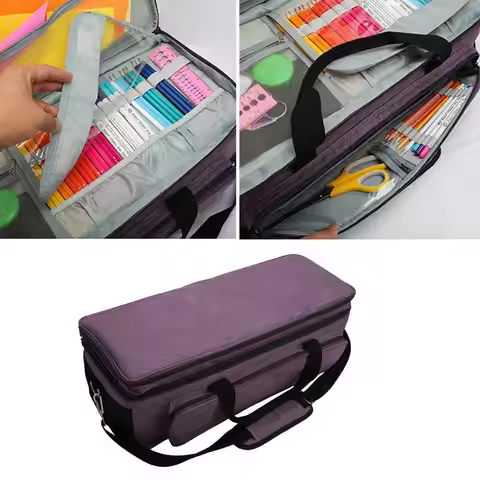 Oxford Large Capacity Pro Die Cut Machine Carrying Case Carrying Bag Case Tool Set Storage Organizer