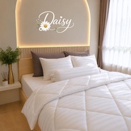 ชุดผ้าปูที่นอน Soul Sleep - Daisy White Collection (แบบรวมผ้านวม)