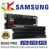 SAMSUNG INT SSD 9100 PRO PCIE 5.0 NVME M.2 2280 INTERNAL SOLID STATE DRIVE (WITH/ WITHOUT HEATSINK) 