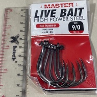 Kail Pancing Laut Live Bait Master High Carbon Steel