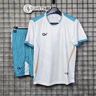 Áo Thể Thao CV CPlus 01 Trắng - Áo Đá Bóng Nam Nữ Mới Nhất