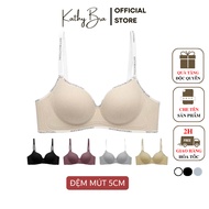 A30 [TYPE 1 5CM Thick] KATHY BRA 5cm Thick Padded BRA with Super Hot Letter Edge Rimless Breast Lift
