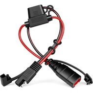 4269 SAE Wiring Harness 1FT Serasi dengan Pengecas Bateri NOCO Genius 5 GC009 - Genius 1 G3500 G720 