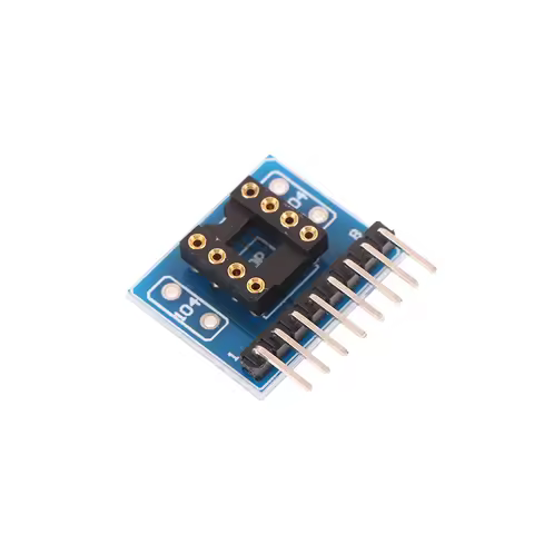 Single-row ZIP SIP8 Package Convert To Dual-row DIP8 Socket NJM5532 4558 4560 4580 4565 2114L HIFI A