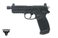 RST 紅星 - VFC CyberGun FNX-45 Tactical 瓦斯手槍 黑色 . 24TAH-FNX45T