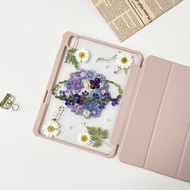 星球花園手工押花iPad外殼 iPad Air 11寸 13寸 iPad Pro 11寸13