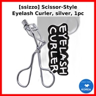 [ssizzo] Scissor-Style Eyelash Curler, silver, 1pc / Korean Eyelash Curler / Scissor-Style Design / 