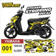 striping motor yamaha gear 125 / variasi yamaha gear 125 / decal
