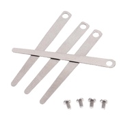 [mojotorw7] 4pcs Aluminum Saxophone Flat Springs with 4Pcs Saxophone Flat Springs Screw