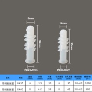 White barbed expansion tube M6*30 8*40Fish-shaped expansion screw, barbed expansion tube, expansion 