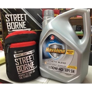 Caltax Havoline® Synthetic Blend SAE 10W-40 Synthetic Blend Engine Oil 4L+ FREE GIFT