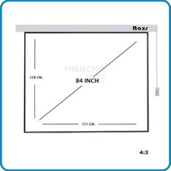 84 INCH MOTORIZED SCREEN READY STOCK