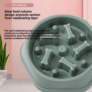 Slow Feeder Dog Bowl, Dog Slow Feeder Puppy Puzzle Food Bowl to Slow Eating, Preventing Choking Non-