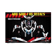Decals, Sticker, Motorcycle Decals for Yamaha Mio soul I 115, 048,