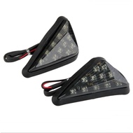 shu15iue8n Smoke Triangle Flush Mount LED Turn Signals Blinker