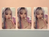 Idle雨琦特典小卡
