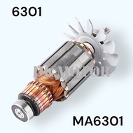 (แท้/เทียบ) ทุ่น สว่าน รุ่น 6301  UT2201 (7 ฟัน) Makita มากีต้า ลวดทองแดงแท้ 100% ใบพัดเหล็ก อะไหล่เ
