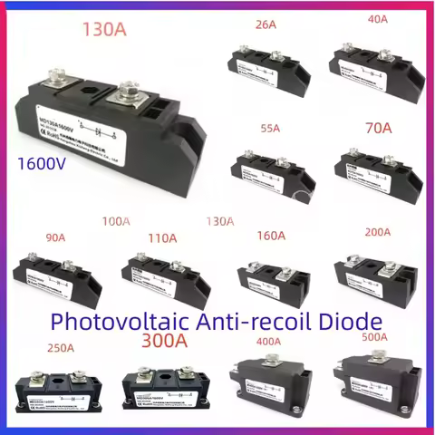 MD110A1600V anti backcharge diode130A 160A 200A 250A 300A 400A 500A module 55A 40A 100A high power 1