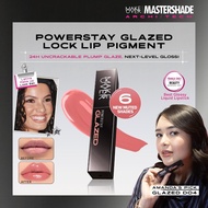 MAKE OVER Powerstay Glazed Lock Lip Pigment - Lip Glazed Plump Gloss Next Level Lip Cream Transferpr