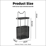 【PLAYFUL】Umbrella Rack Cat Type Storage Rack Household Hotel Lobby Indoor Umbrella Stand Organizer