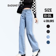 Fesyen Raya Wanita Terkini baju raya  perempuan Women's Summer High-Waist Straight and Wide-Leg Mop 