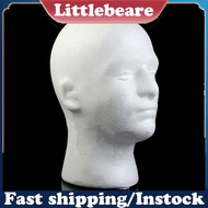 <littlebeare> Male Mannequin Head Foam Wig Stand Manikin Head Wig Cap Holder for Store Salon Home