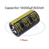Capacitor 10000uf 63V 10000uf 63V 105C Fang Legs Distance 10.0 Mm Quantity 1 Piece