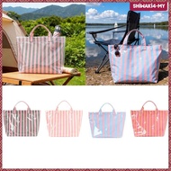 [ShiwakiedMY] Beach Bag, Large Capacity, Nurse's Shoulder Bag for Picnics, Errands, Work