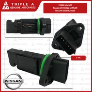 22680-4M500 Mass Air Flow Sensor Nissan Sentra N16 A33 CEFIRO  C24 SERENA 5 Pin  MAF Meter Sensor SU