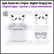 Terbaru Apple Airpods Gen 3 Original - Magsafe Charging Case -