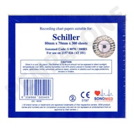 80mm x 70mm x 300 Sheets  - 1 packs ECG Paper ( Sonomed Brand ) Schiller
