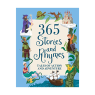 365 Stories & Rhymes Book For Kids To Read Tales of Action & Adventure With 384 Pages