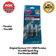 Original Geniune 100% NGK Perodua  Viva 660 Spark Plug BKR6E