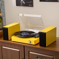 Fornuts เครื่องเล่นแผ่น เครื่องเล่น แผ่นเพลง  record player bluetooth เครื่องเล่นแผ่นเสียงไวนิล Viny