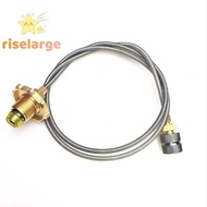 [RiseLargeS] Butane Stove Gas Refill Adapter Cartridge Gas Nozzle Bottle Valve Connector new